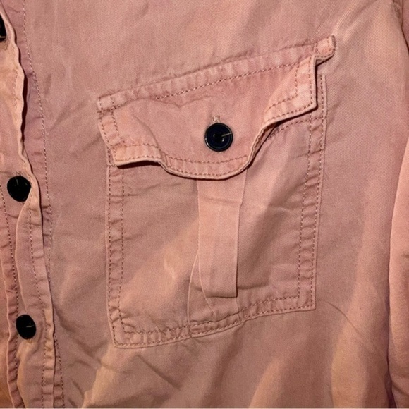 #060 🥀 KNOX ROSE Button Down Long Sleeve Blouse - Picture 6 of 6